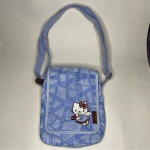 RARE 2003 Hello Kitty Chocolate Angel French Cafe Pastries Crossbody Bag 8.5"x7"